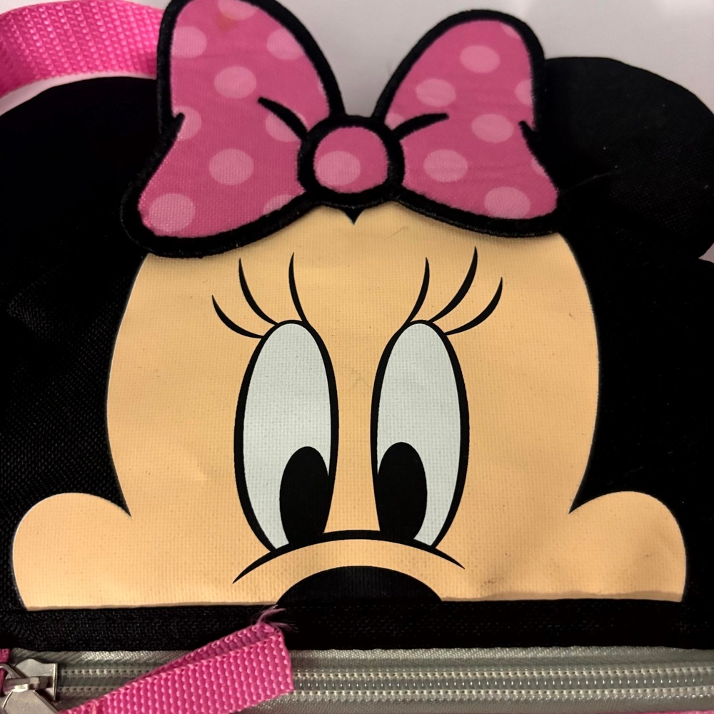 Disney Minnie Mouse Toddler Backpack Pink Polka Dot Safety Harness Leash - Picture 7 of 7